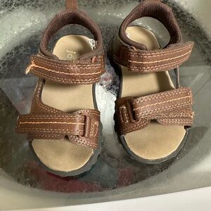 Brown Kids Sandals